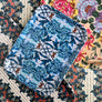 PATCH NYC Blue Peony Small Rectangle Tray