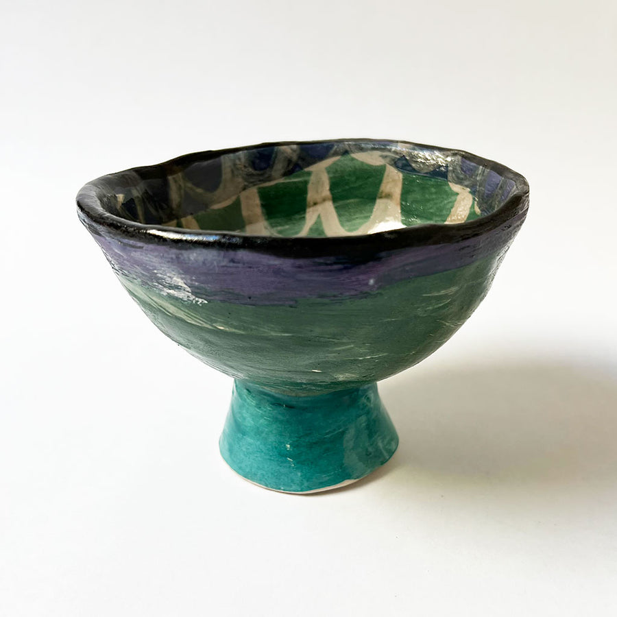 One of a Kind Decorative Ceramic Bowl (C)