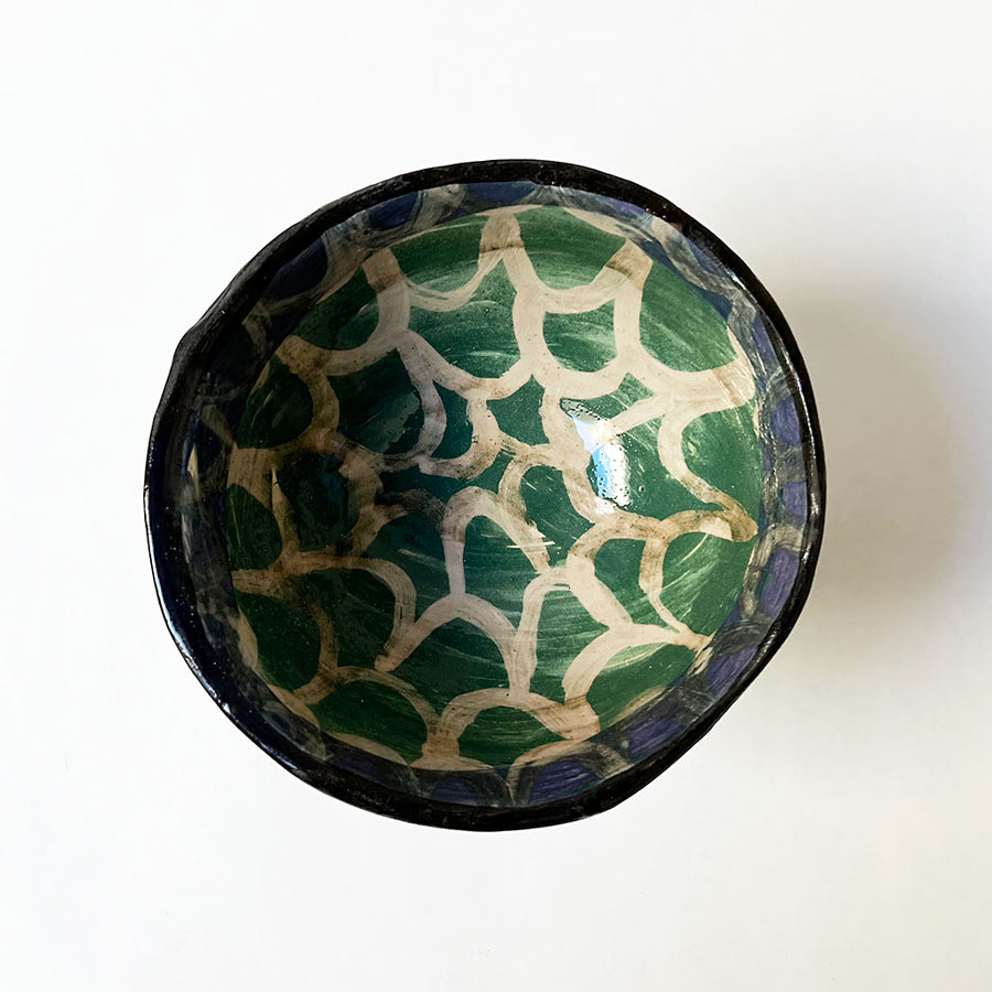 One of a Kind Decorative Ceramic Bowl (C)