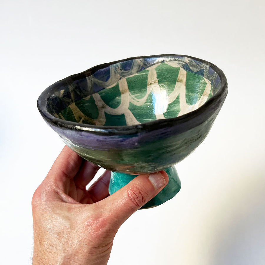 One of a Kind Decorative Ceramic Bowl (C)