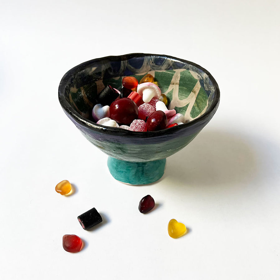 One of a Kind Decorative Ceramic Bowl (C)