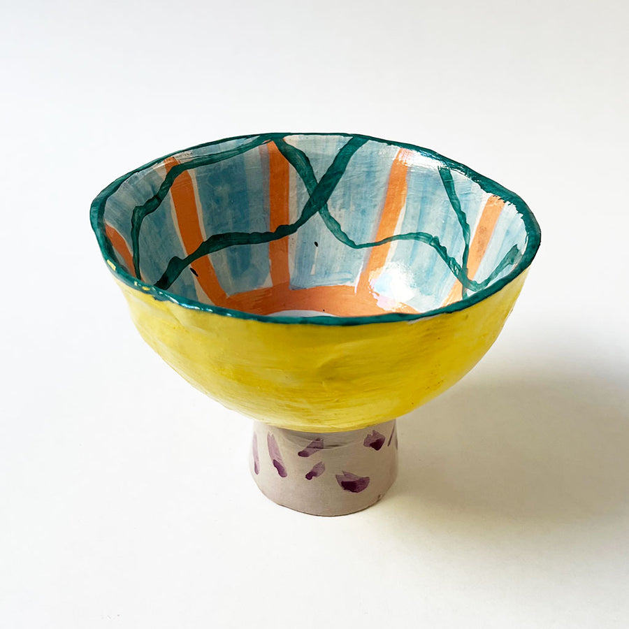One of a Kind Decorative Ceramic Bowl (E)