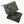 PATCH NYC Brocade Pouch: Teal & Gold