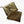 PATCH NYC Brocade Pouch: Golden Cubes