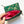 PATCH NYC Brocade Pouch: Emerald & Gold