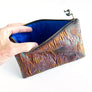 PATCH NYC Sparkle Brocade Bag: Silver, Aurora & Curry