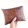 PATCH NYC Sparkle Brocade Bag: Silver, Aurora & Curry
