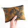 PATCH NYC Sparkle Brocade Bag: Gold, Black & Tobacco