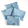 PATCH NYC Sparkle Brocade Bag: Mint, Aqua & Mauve