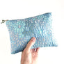 PATCH NYC Sparkle Brocade Bag: Mint, Aqua & Mauve