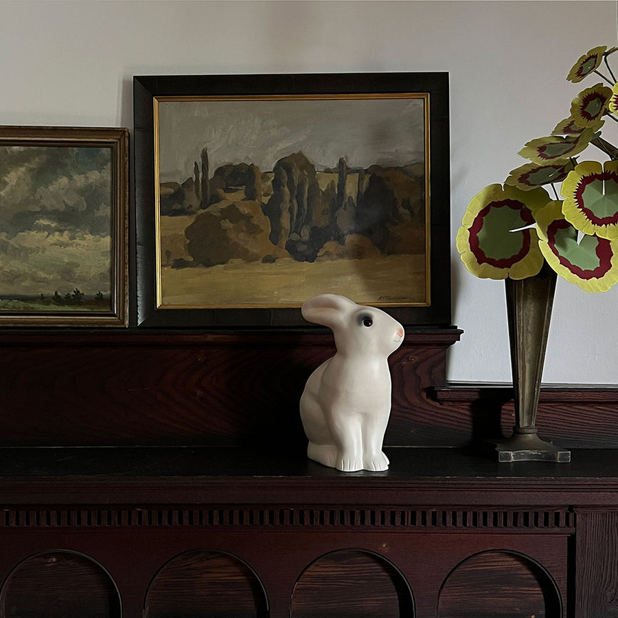 Bunny Rabbit Sculpture Table Lamp