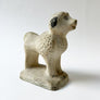 Vintage Poodle Ceramic Figurine