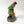 Vintage Chalkware Red & Green Bird