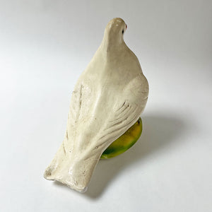 Vintage Chalkware Dove Figurine