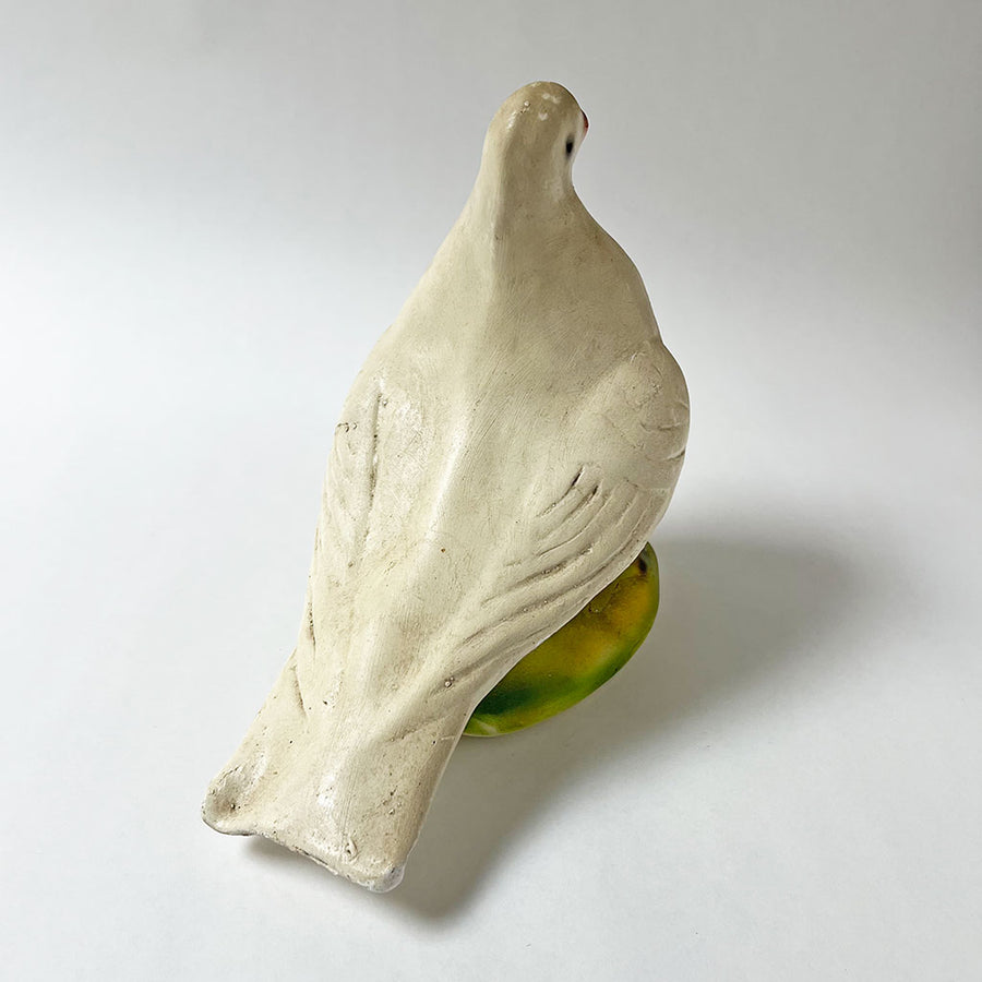 Vintage Chalkware Dove Figurine