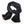 PATCH NYC Black Pinstripe Classic Linen Scarf