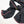 PATCH NYC Black Pinstripe Classic Linen Scarf