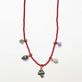 Collage Necklace: Red with Mushroom (JU3)