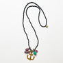 Collage Necklace: Black with Anchor (JU4)