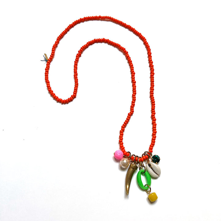 Festival Necklace: Orange (3G)