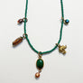 Collage Necklace: Green (O2511)