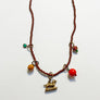 Collage Necklace: Brown (O2518)