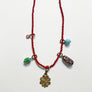 Collage Necklace: Red (O2520)