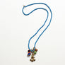 Collage Necklace: Blue (O2523)