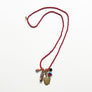 Collage Necklace: Red (O2524)