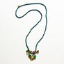 Collage Necklace: Green & Blue (O252)