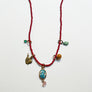 Collage Necklace: Red (O255)