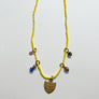 Collage Necklace: Yellow (O256)