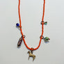 Collage Necklace: Orange (O257)