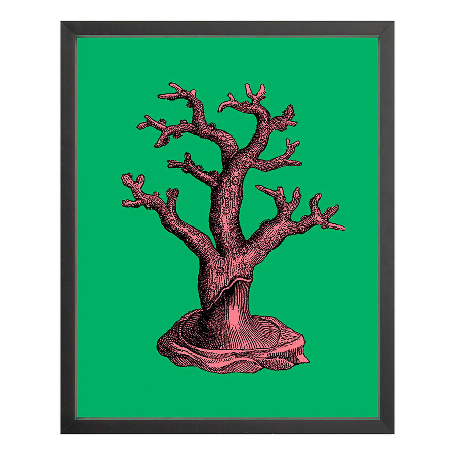PATCH NYC Coral Branch Fine Art Print