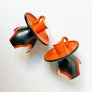 Vintage Mid-Century Ceramic Candle Holders Made in Japan (Set of 2)