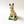 Vintage Chalkware Seated Dog