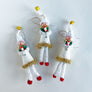 PATCH NYC Angel with Mushroom & Holly Bouquet Ornament