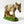 Vintage Chalkware Droopy Donkey Figurine