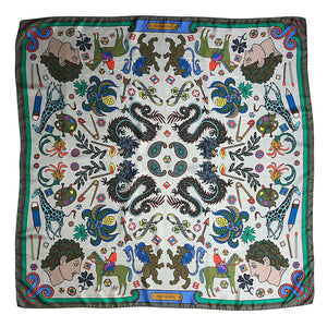 PATCH NYC Daydream with Dragons Silk Scarf