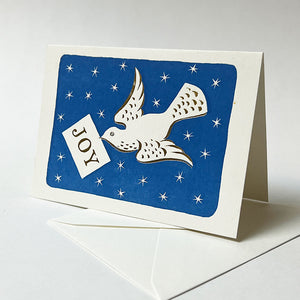 Holiday Notecard Set: Joy Dove