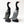 Vintage Duck Figural Butler Brushes and Stands (set of 2)