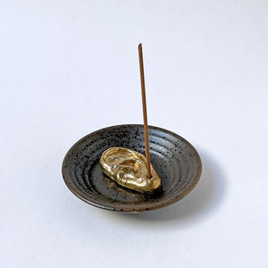 PATCH NYC Ear Solid Brass Incense Burner