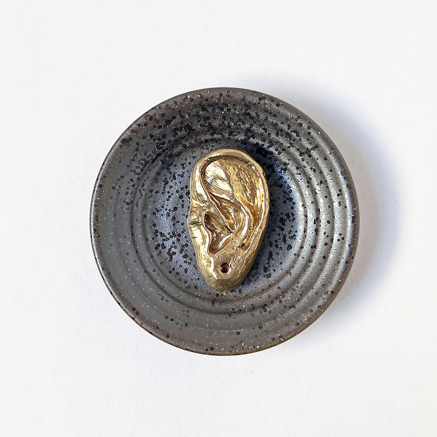 PATCH NYC Ear Solid Brass Incense Burner