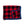 Red and Black Big Check Flannel Scarf