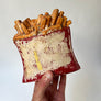 Vintage Ceramic French Fries Coin Bank