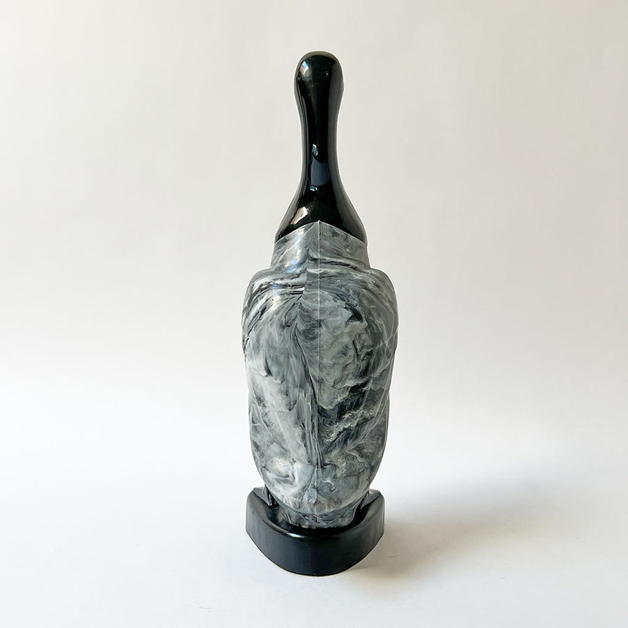 Vintage Duck Figural Butler Brush and Stand