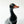 Vintage Duck Figural Butler Brush and Stand