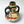 Vintage Deco Ceramic Vase with Double Handles Made in Japan