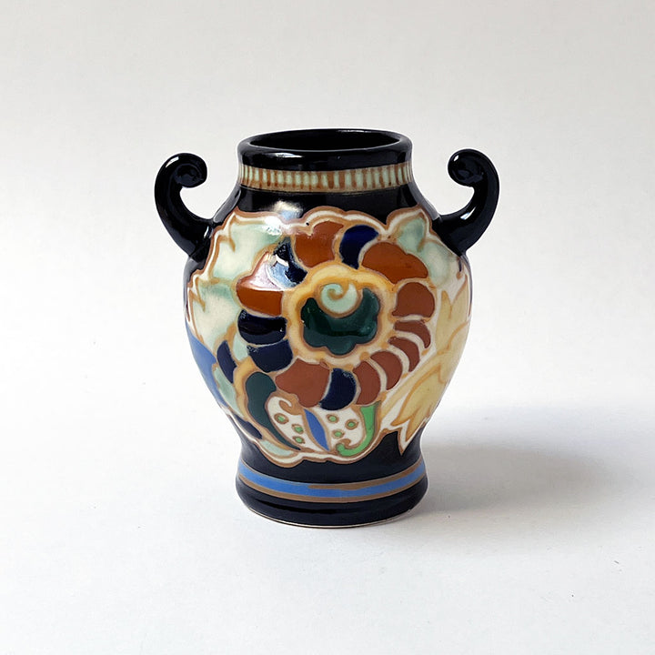 Vintage Deco Ceramic Vase Made in Japan