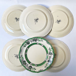 Vintage Mason's Ironstone Dinner Plates Made in England (Set of 6) B